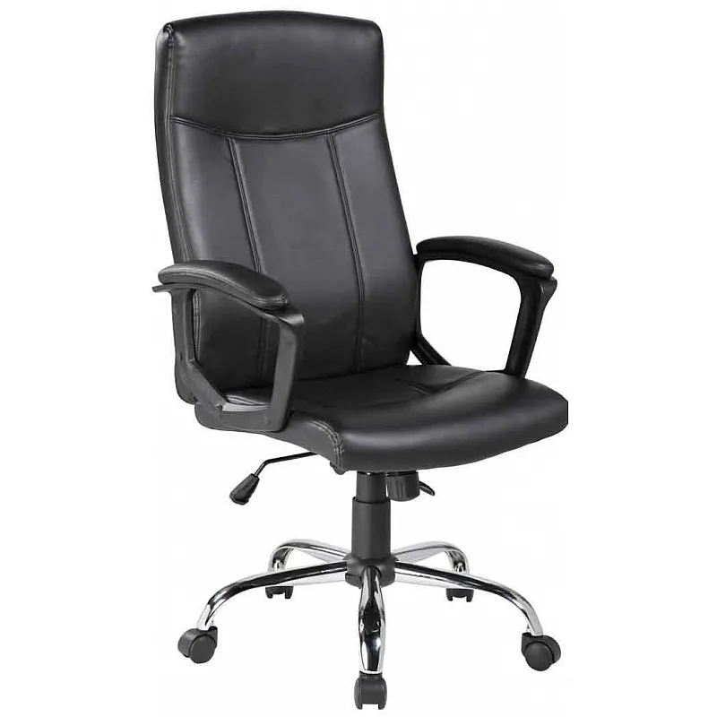 VELCO Pro Systems ΚΑΡΕΚΛΑ ΓΡΑΦΕΙΟΥ ΜΑΥΡΗ -ΔΙΑΣΤΑΣΕΙΣ: 62.5x63x110/120cm- ΕΠΙΦΑΝΕΙΑ PU - PVC - 66-23621 - Καρέκλες γραφείου