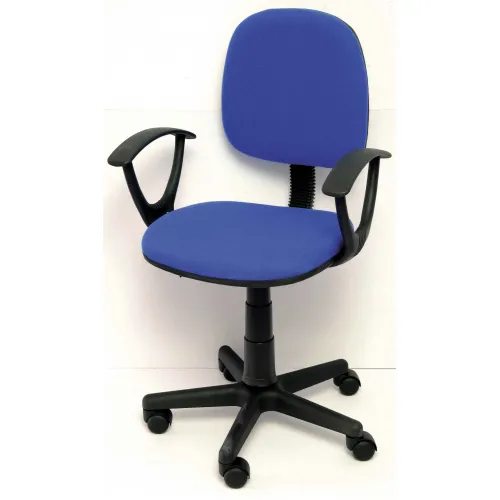 VELCO Pro Systems ΚΑΡΕΚΛΑ ΓΡΑΦΕΙΟΥ ΠΑΙΔΙΚΗ ΜΠΛΕ ΜΕ ΜΠΡΑΤΣΑ -ΔΙΑΣΤΑΣΕΙΣ: 57x47x81/92cm - Κ04767-2