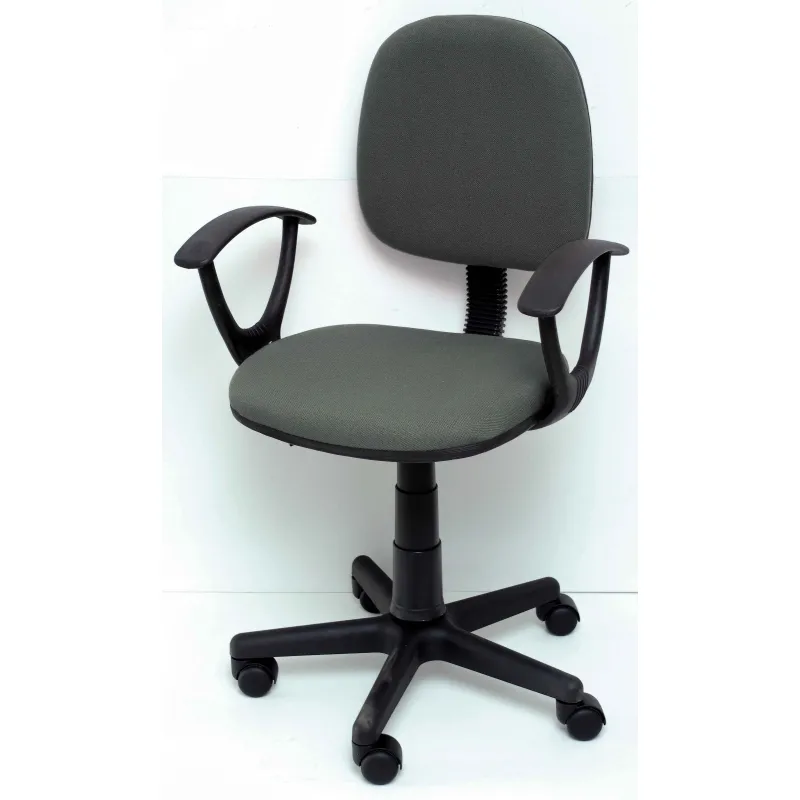 VELCO Pro Systems ΚΑΡΕΚΛΑ ΓΡΑΦΕΙΟΥ ΠΑΙΔΙΚΗ ΓΚΡΙ  ΜΕ ΜΠΡΑΤΣΑ -ΔΙΑΣΤΑΣΕΙΣ: 57x47x81/92cm - Κ04767-3 - Καρέκλες Γραφείου