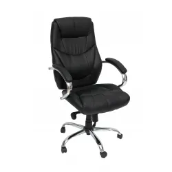 VELCO Pro Systems ΠΟΛΥΘΡΟΝΑ ΓΡΑΦΕΙΟΥ ΜΑΥΡΗ ΔΙΕΥΘΥΝΤΟΥ- ΔΙΑΣΤΑΣΕΙΣ: 65x55x115/120cm ΕΠΙΦΑΝΕΙΑ PVC - 66-22372