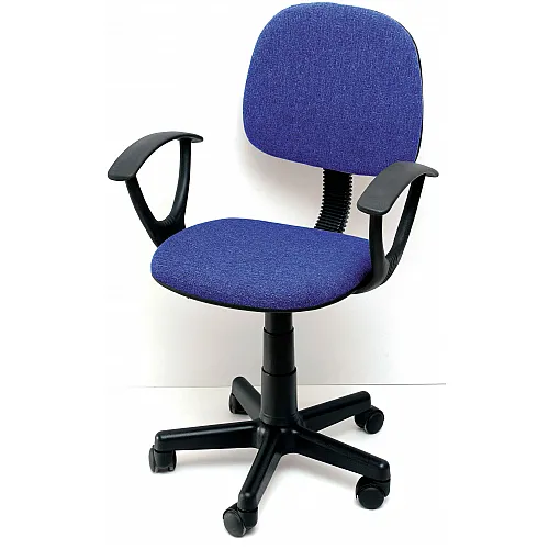 VELCO Pro Systems ΚΑΡΕΚΛΑ ΓΡΑΦΕΙΟΥ ΠΑΙΔΙΚΗ ΜΠΛΕ ΜΕ ΜΠΡΑΤΣΑ-ΔΙΑΣΤΑΣΕΙΣ: 41x53x89cm - Κ08635-2