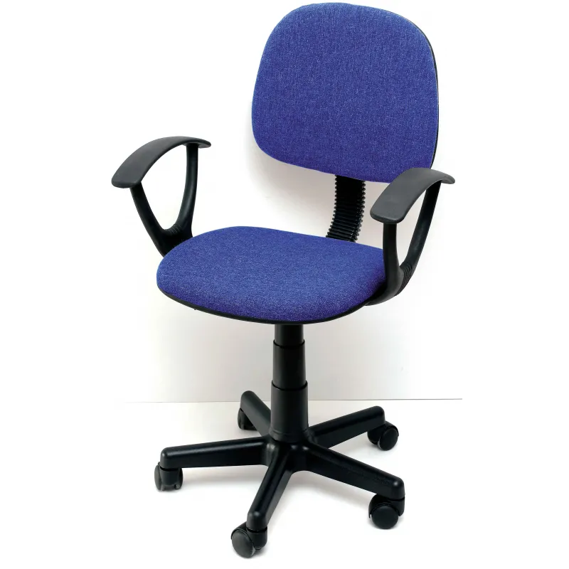 VELCO Pro Systems ΚΑΡΕΚΛΑ ΓΡΑΦΕΙΟΥ ΠΑΙΔΙΚΗ ΜΠΛΕ ΜΕ ΜΠΡΑΤΣΑ-ΔΙΑΣΤΑΣΕΙΣ: 41x53x89cm - Κ08635-2 - Καρέκλες γραφείου