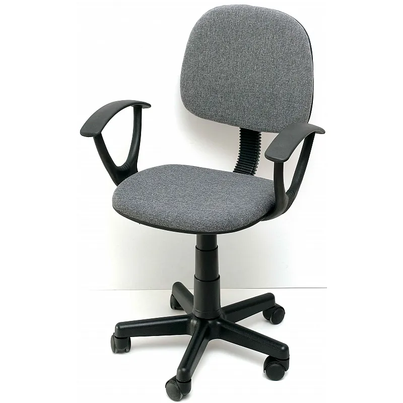 VELCO Pro Systems ΚΑΡΕΚΛΑ ΓΡΑΦΕΙΟΥ ΠΑΙΔΙΚΗ ΓΚΡΙ  ΜΕ ΜΠΡΑΤΣΑ-ΔΙΑΣΤΑΣΕΙΣ: 41x53x89cm - Κ08635-3 - Καρέκλες γραφείου
