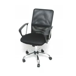 VELCO Pro Systems ΚΑΡΕΚΛΑ ΓΡΑΦΕΙΟΥ ΜΑΥΡΗ -ΔΙΑΣΤΑΣΕΙΣ: 57x50x90/110cm - 66-18665-1