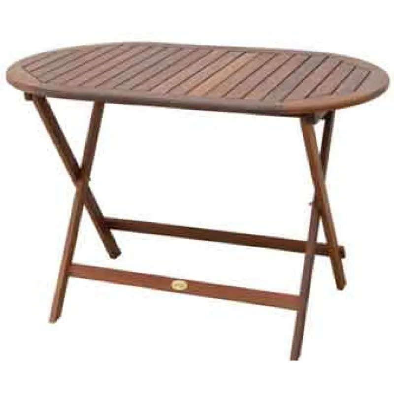 ΤΡΑΠΕΖΙ ACACIA ΟΒΑΛ -ΔΙΑΣΤΑΣΕΙΣ: L120xW70xH72cm - 188-4216 - Διάφορα είδη Θαλάσσης-Εξοχής