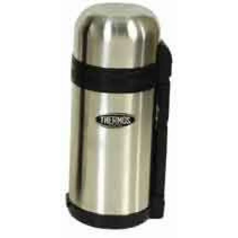 THERMOS ΘΕΡΜΟΣ ΑΝΟΞΕΙΔΩΤΟ MULTIPUPROSE 1Lt  ΜΕ ΣΠΑΣΤΗ ΧΕΙΡΟΛΑΒΗ ΜΕΤΑΦΟΡΑΣ - 213-9144 - Θερμός