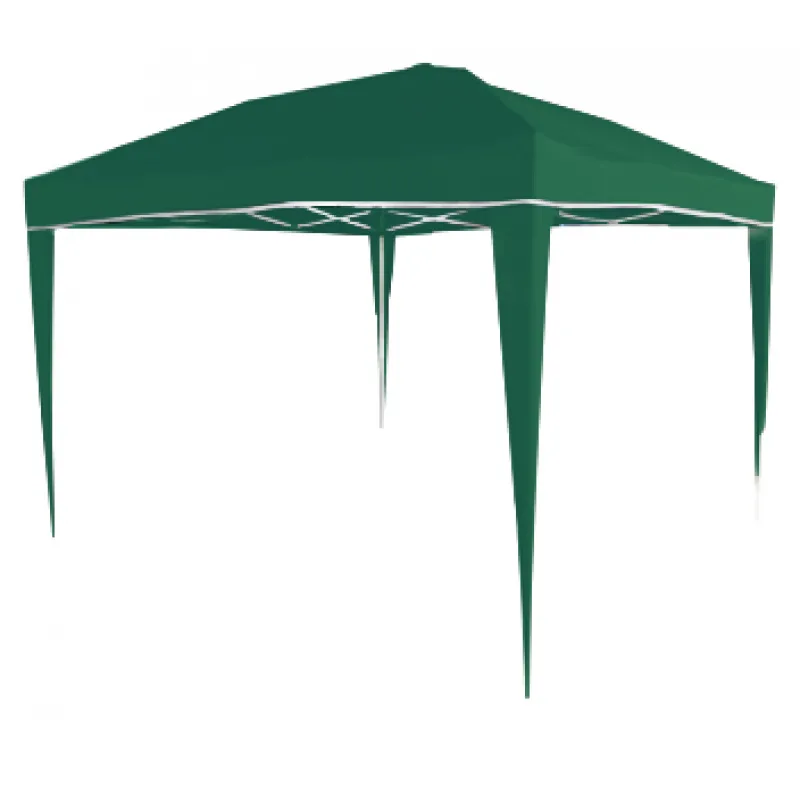 ΚΙΟΣΚΙ EASY UP ΠΡΑΣΙΝΟ 300x300x200/265cm POL 160gr - 10-22563-6 - Κιόσκια κήπου
