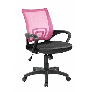 VELCO Pro Systems ΚΑΡΕΚΛΑ ΓΡΑΦΕΙΟΥ ΠΑΙΔΙΚΗ ΡΟΖ -ΜΑΥΡΗ - ΔΙΑΣΤΑΣΕΙΣ 55x49x86/96cm - ΕΠΙΦΑΝΕΙΑ: ΔΙΑΤΡΗΤΟ - PVC - 66-33668