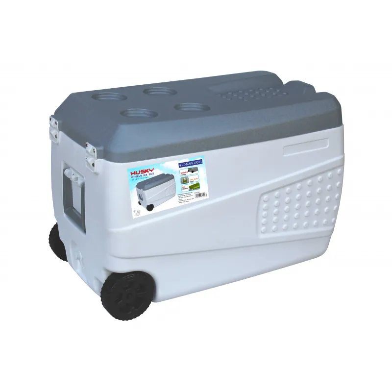 CAMPCOOL ΨΥΓΕΙΟ ΦΟΡΗΤΟ 80 Lt. ΜΕ ΡΟΔΕΣ - ΧΕΙΡΟΛΑΒΗ ΜΕΤΑΦΟΡΑΣ - 22-34344 - Ψυγεία - Ισοθερμικές τσάντες