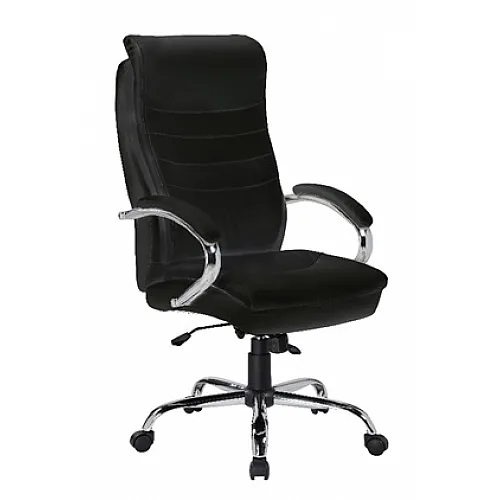 VELCO Pro Systems ΚΑΡΕΚΛΑ ΓΡΑΦΕΙΟΥ ΜΑΥΡΗ ΔΙΕΥΘΥΝΤΟΥ- ΔΙΑΣΤΑΣΕΙΣ: 64x71x110/120cm - ΕΠΙΦΑΝΕΙΑ PU PVC - 66-31527