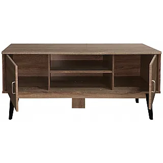 VELCO  Pro Systems  ΕΠΙΠΛΟ TV ΜΕ ΔΥΟ  ΠΟΡΤΕΣ ΚΑΙ ΤΕΣΣΕΡΙΣ ΘΕΣΕΙΣ 140x38x44 εκ ΣΦΕΝΔΑΜΟΣ - 61-35341-29