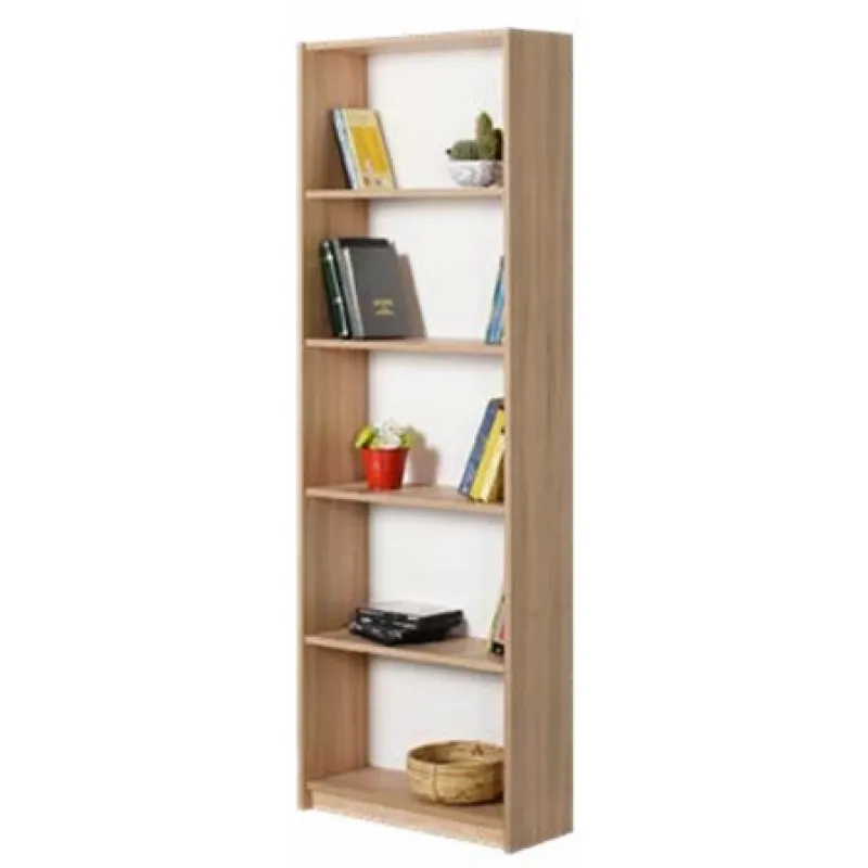 ΡΑΦΙΕΡΑ ΜΕ ΠΕΝΤΕ ΡΑΦΙΑ 64x26x182 εκ SONOMA - 622-7291-31 - Βιβλιοθήκες γραφείου