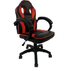VELCO Pro Systems ΚΑΡΕΚΛΑ ΓΡΑΦΕΙΟΥ GAMING ΜΑΥΡΗ-ΚΟΚΚΙΝΗ- ΕΠΙΦΑΝΕΙΑ PU - TEXT - 66-35693