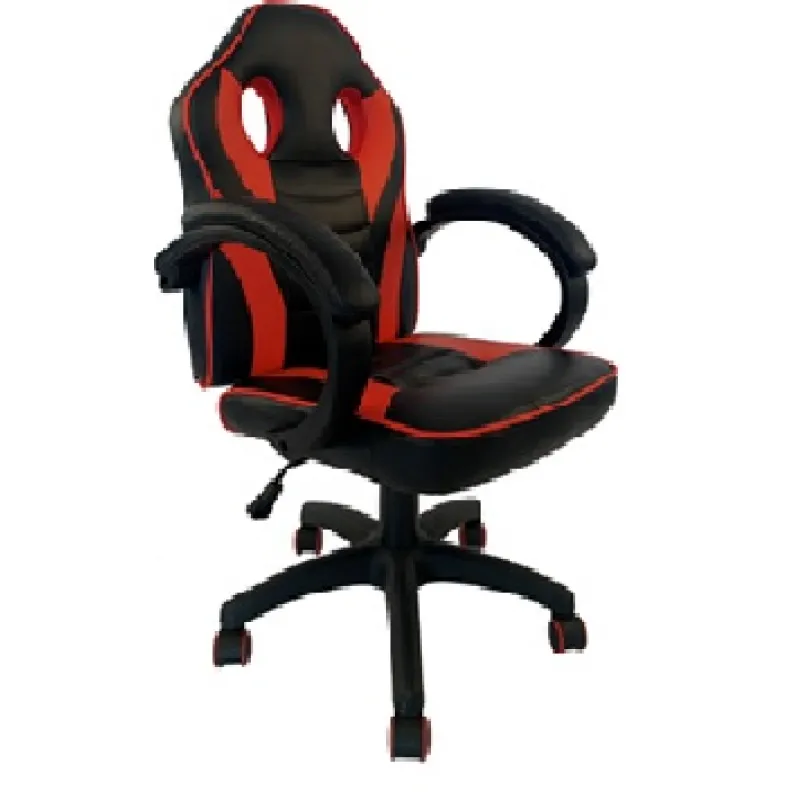 VELCO Pro Systems ΚΑΡΕΚΛΑ ΓΡΑΦΕΙΟΥ GAMING ΜΑΥΡΗ-ΚΟΚΚΙΝΗ- ΕΠΙΦΑΝΕΙΑ PU - TEXT - 66-35693 - Καρέκλες γραφείου