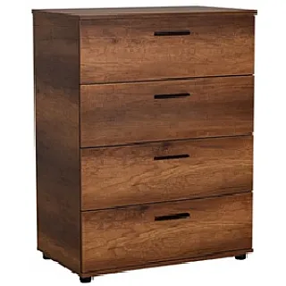 ΣΥΡΤΑΡΙΕΡΑ ΜΕ ΤΕΣΣΕΡΑ ΣΥΡΤΑΡΙΑ  73x44x96 εκ. OSLO WALNUT - 652-9752-37