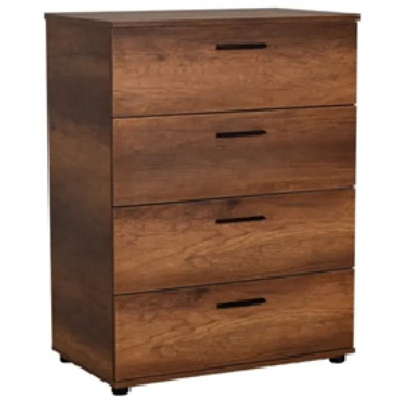 ΣΥΡΤΑΡΙΕΡΑ ΜΕ ΤΕΣΣΕΡΑ ΣΥΡΤΑΡΙΑ  73x44x96 εκ. OSLO WALNUT - 652-9752-37 - Συρταριέρες - Τουαλέτες