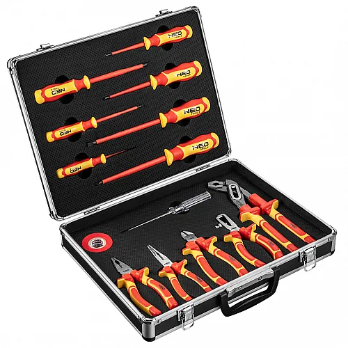 NEO TOOLS Κασετίνα σετ εργαλεία VDE 13 τμχ 1000V 01-234