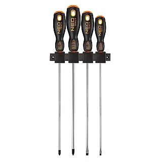 NEO TOOLS Σετ κατσαβίδια μακριά 4 τεμ. 04-214