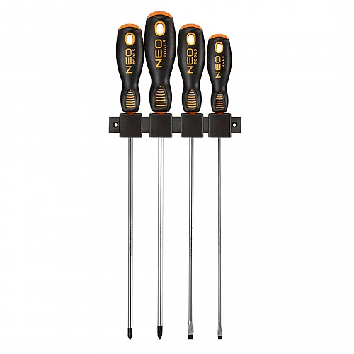 NEO TOOLS Σετ κατσαβίδια μακριά 4 τεμ. 04-214