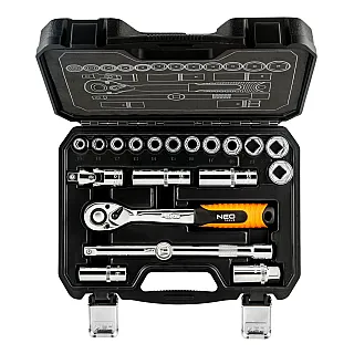 NEO TOOLS Σετ καστάνια - καρυδάκια 1/2  20 τεμ. 08-661