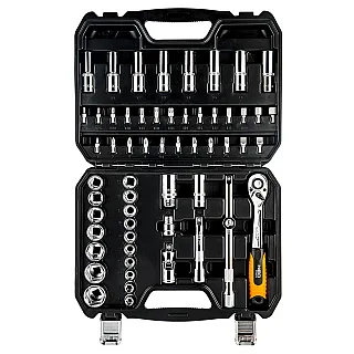 NEO TOOLS Καστάνια  και  Καρυδάκια 1/2'' σετ 58τμχ 08-663