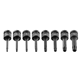 NEO TOOLS Καρυδάκια Impact Torx μακριά 1/2  8 τεμ. 08-712