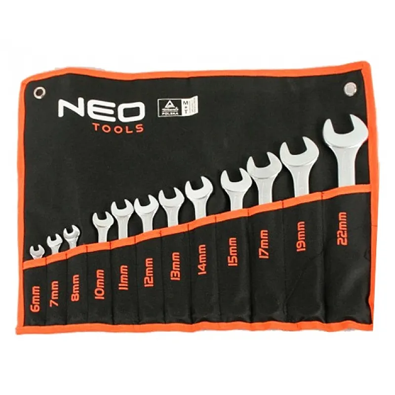 NEO TOOLS Σετ γερμανοπολύγωνα 6-22 mm 12 τεμ. 09-752 - Εργαλεία Χειρός
