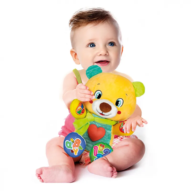 Baby Clementoni Βρεφικό Εκπαιδευτικό Πίπης Το Αρκουδάκι Για 6+ Μηνών