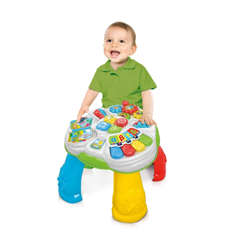 Baby Clementoni Βρεφικό Εκπαιδευτικό Τραπέζι Δραστηριοτήτων Οι Πρώτες Μου Γνώσεις Για 10+ Μηνών