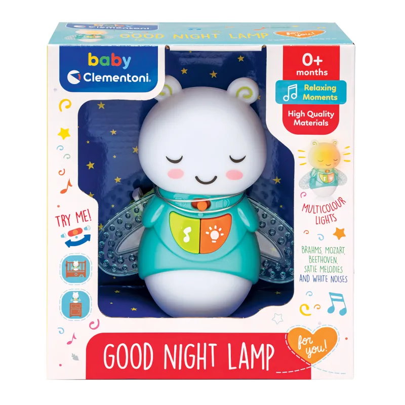 Baby Clementoni Βρεφικό Φωτάκι Νυκτός Για 0+ Μηνών