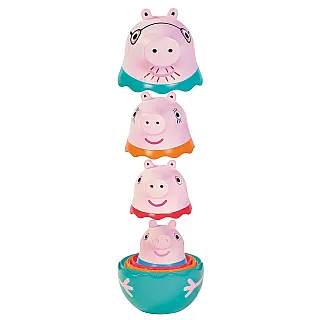 Tomy Toomies Βρεφικό Παιχνίδι Μπάνιου Οικογένεια Peppa Pig στη Φωλιά Για 18+ Μηνών