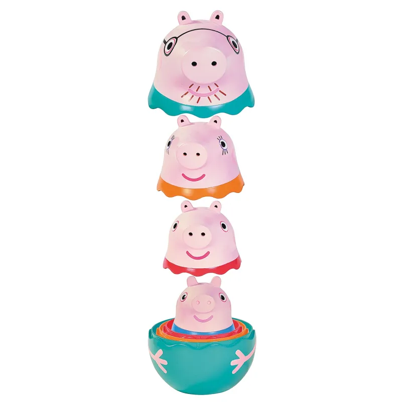 Tomy Toomies Βρεφικό Παιχνίδι Μπάνιου Οικογένεια Peppa Pig στη Φωλιά Για 18+ Μηνών