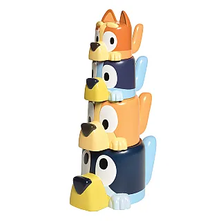 Tomy Toomies Βρεφικό Παιχνίδι Μπάνιου Οικογένεια Bluey Πυραμίδα Για 18+ Μηνών