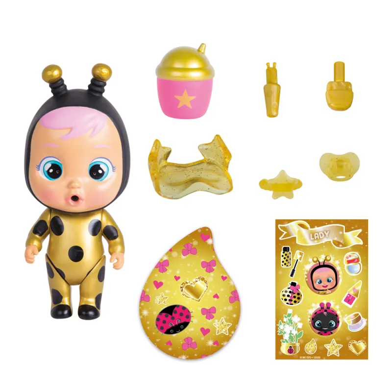 Cry Babies Magic Tears Κλαψουλίνια Χρυσό Σπιτάκι