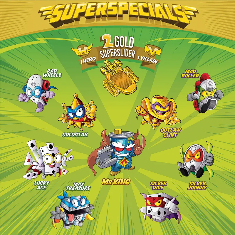 Superthings Μικροπλάσματα TIN Superspecial Σειρά 3 Για 3+ Χρονών