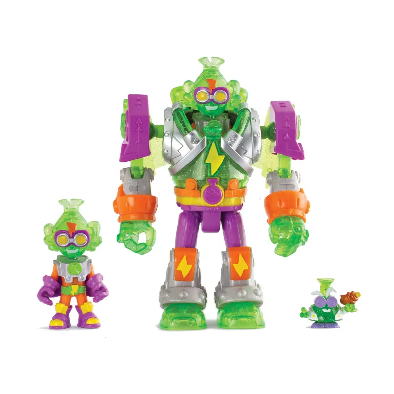 Superthings Μικροπλάσματα Superbot Με Φιγούρες Mega-K Για 3+ Χρονών