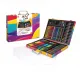 AS Κασετίνα Ζωγραφικής Ξύλινη Deluxe Rainbow Με 100 Αξεσουάρ Για 3+ Χρονών