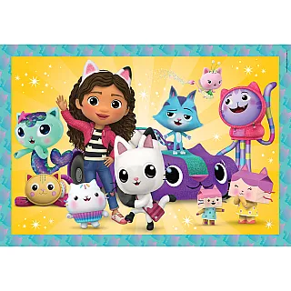 Clementoni Παιδικό Παζλ Maxi Super Color Gabby's Dollhouse 24 τμχ