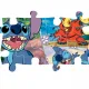 Clementoni Παιδικό Παζλ Maxi Super Color Disney Stitch 104 τμχ