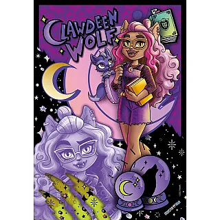 Clementoni Παιδικό Παζλ Monster High Coffin Pack Clawdeen Wolf 150 τμχ
