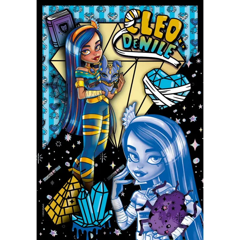 Clementoni Παιδικό Παζλ Monster High Coffin Pack Cleo Denile 150 τμχ