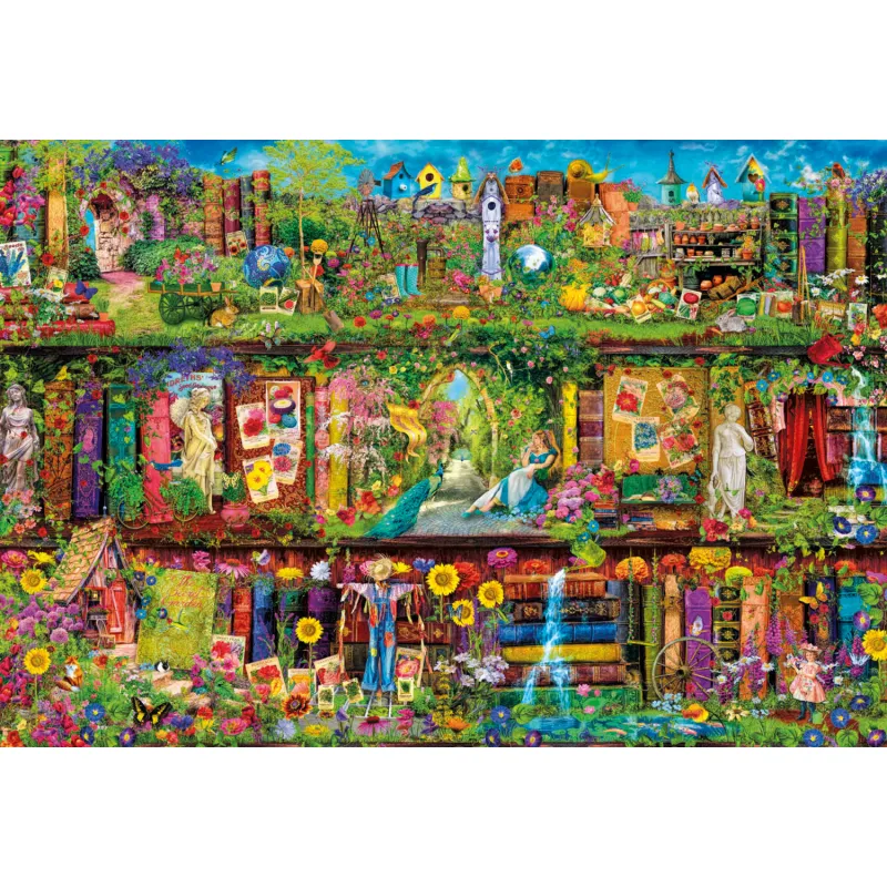 Clementoni Παζλ High Quality Collection The Garden Shelf 2000 τμχ