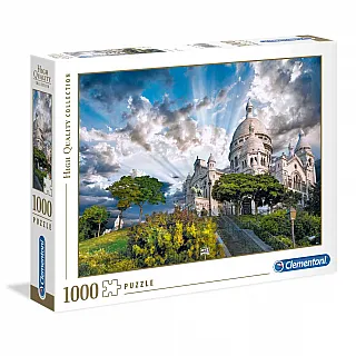 Clementoni Παζλ High Quality Collection Παρίσι Montmartre 1000 τμχ
