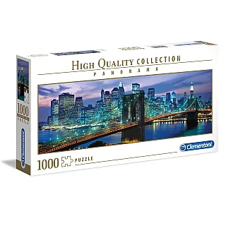 Clementoni Παζλ Panorama High Quality Collection Νέα Υόρκη Γέφυρα Brooklyn 1000 τμχ