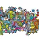 Clementoni Παζλ Panorama Tokidoki 1000 τμχ