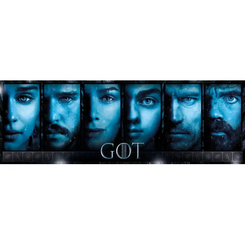 Clementoni Παζλ Panorama Game Of Thrones 1000 τμχ