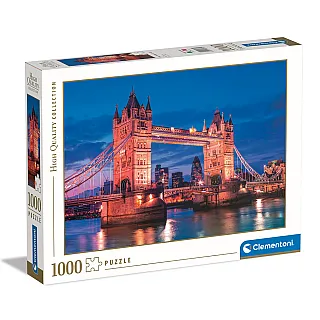 Clementoni Παζλ High Quality Collection Η Γέφυρα Του Λονδίνου Τη Νύχτα 1000 τμχ