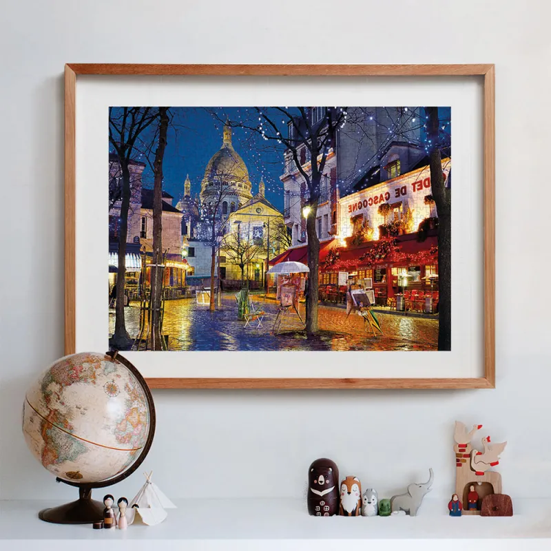 Clementoni Παζλ High Quality Collection Παρίσι Montmartre 1500 τμχ - Compact Box