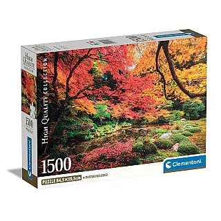 Clementoni Παζλ High Quality Collection Φθινοπωρινό Πάρκο 1500 τμχ - Compact Box