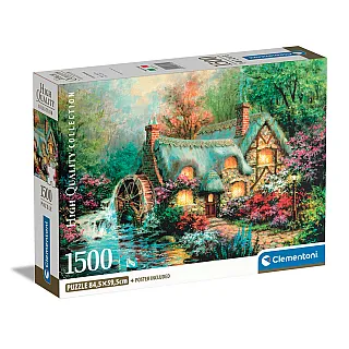 Clementoni Παζλ High Quality Collection Απόδραση Στην Εξοχή 1500 τμχ - Compact Box